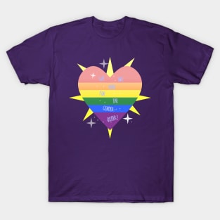 WE 'RE (WITH) THE QUEER! T-Shirt